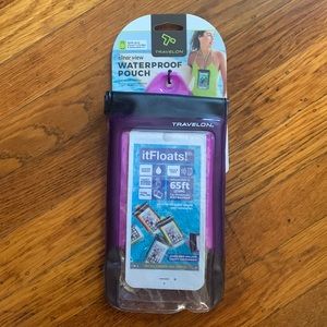 Waterproof pouch for cell phone